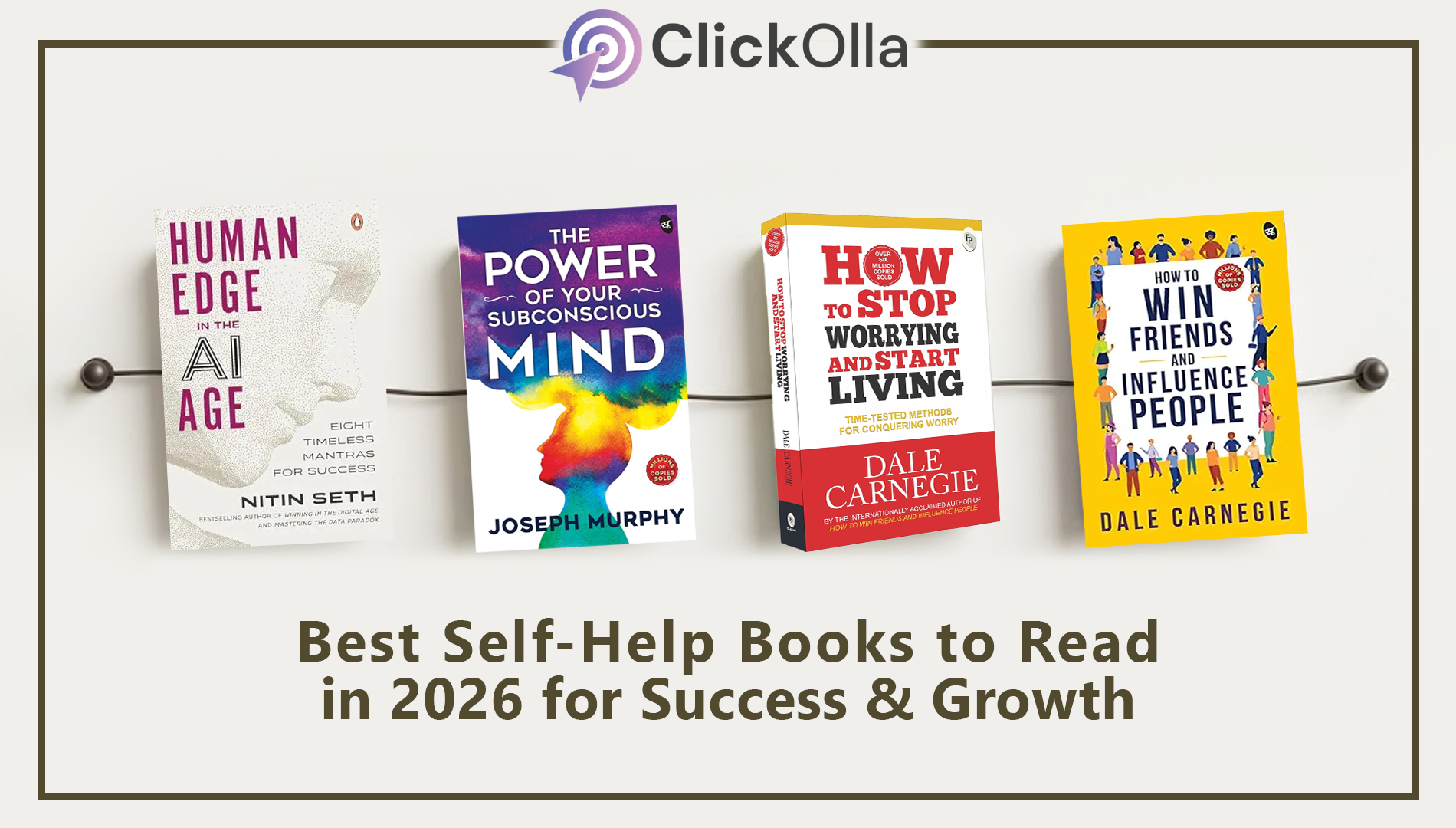 Best Self-Help Books to Read in 2026 for Success & Growth