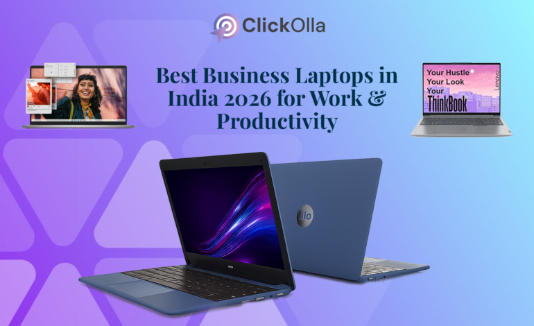 Best Business Laptops in India 2026 for Work & Productivity