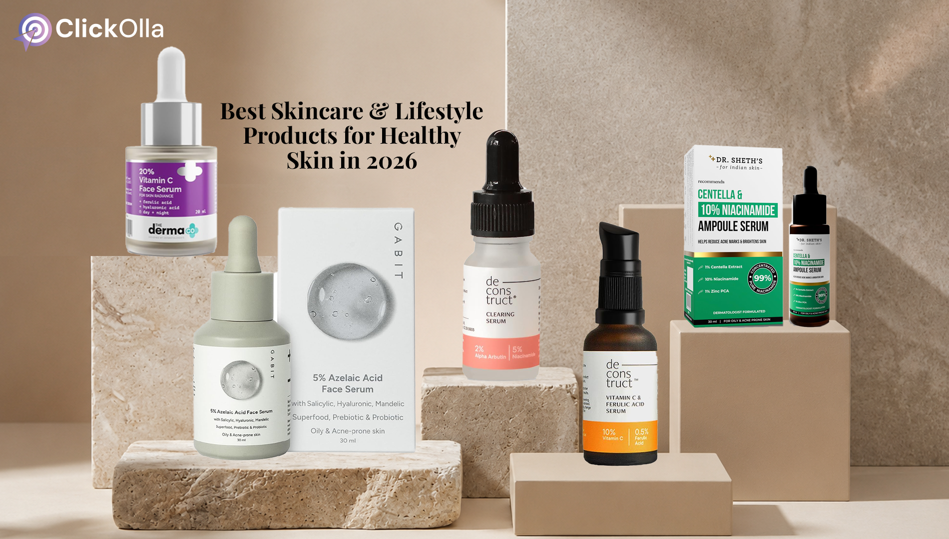 Best Skincare & Lifestyle Products for Healthy Skin in 2026