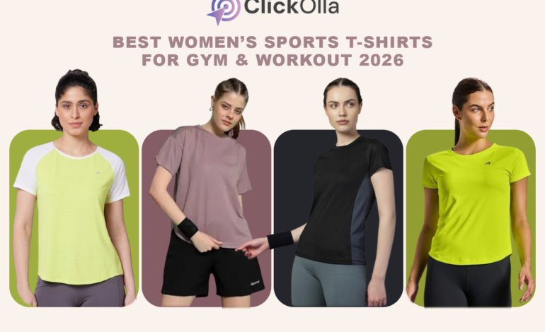 Best Women’s Sports T-Shirts for Gym & Workout 2026