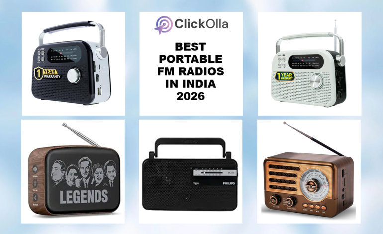 Best Portable FM Radios in India 2026