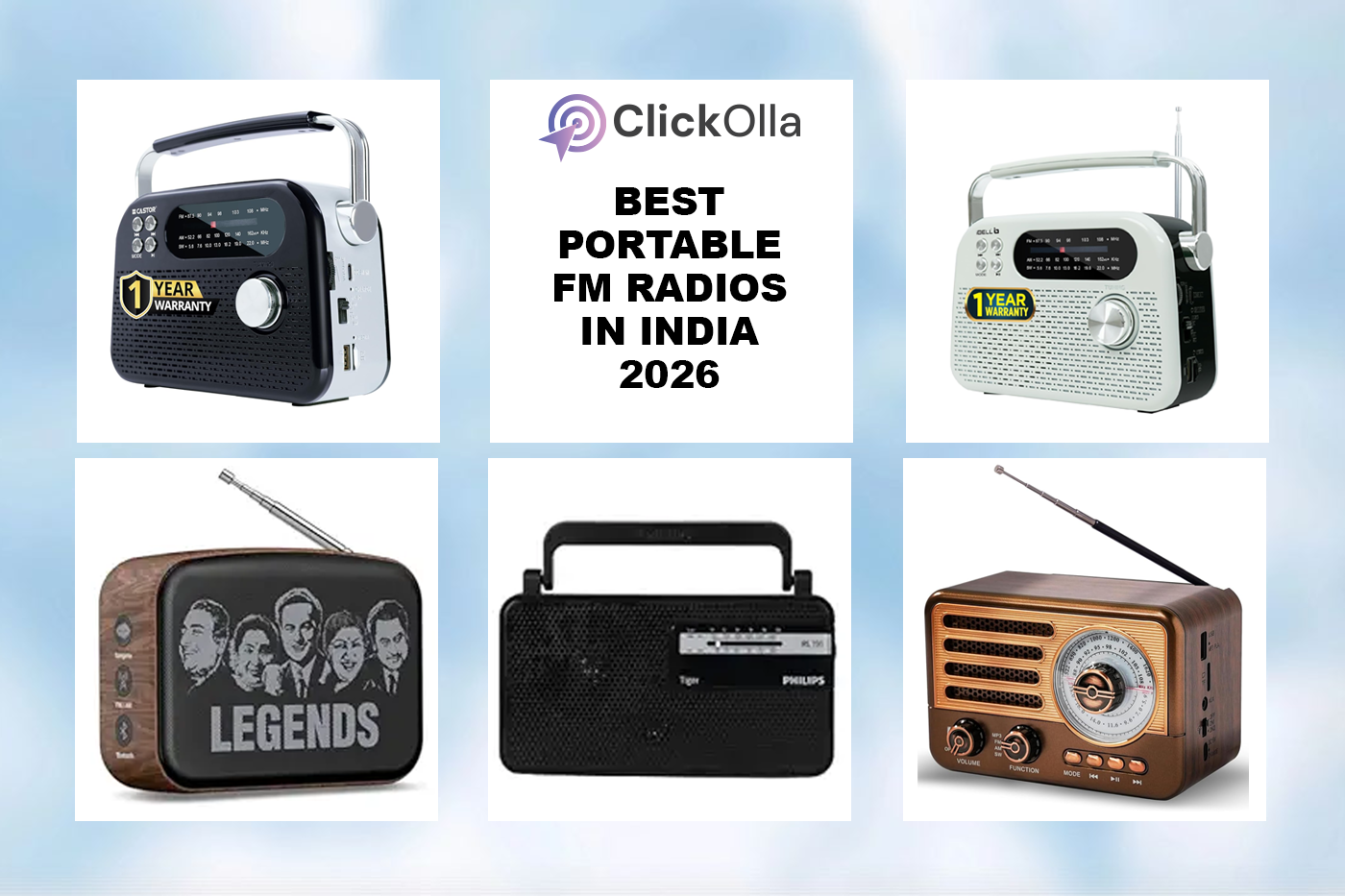 Best Portable FM Radios in India 2026