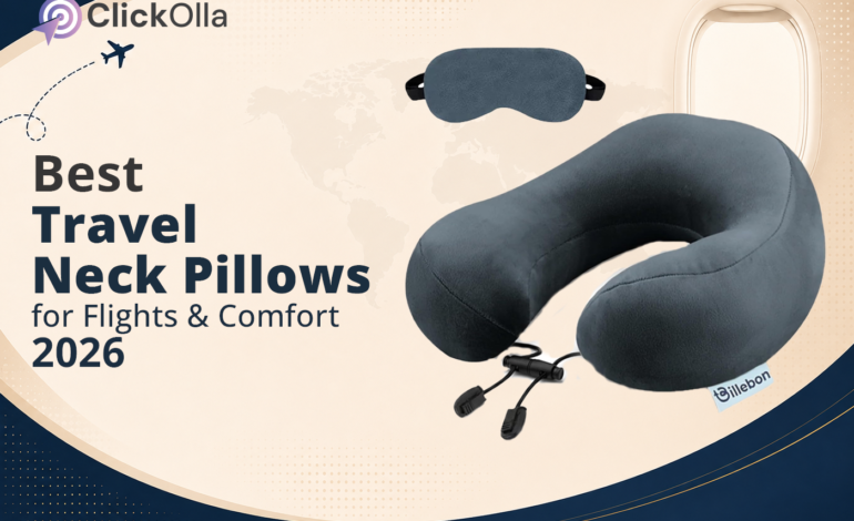 Best Travel Neck Pillows for Flights & Comfort 2026