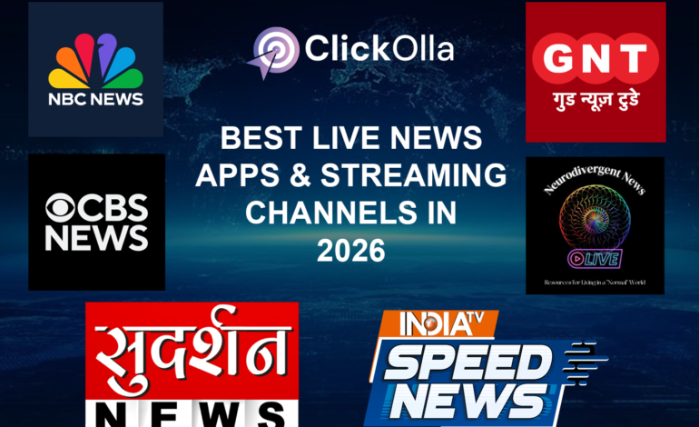 Best Live News Apps & Streaming Channels in 2026