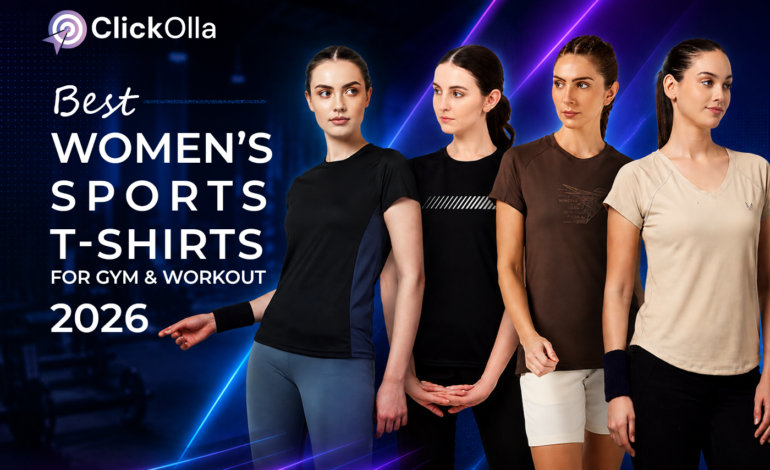 Best Women’s Sports T-Shirts for Gym & Workout 2026