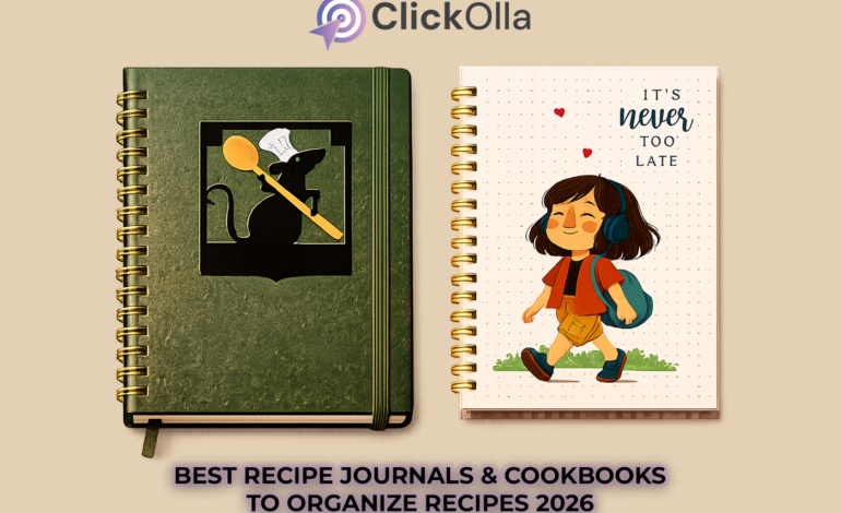 Best Recipe Journals & Cookbooks to Organize Recipes 2026