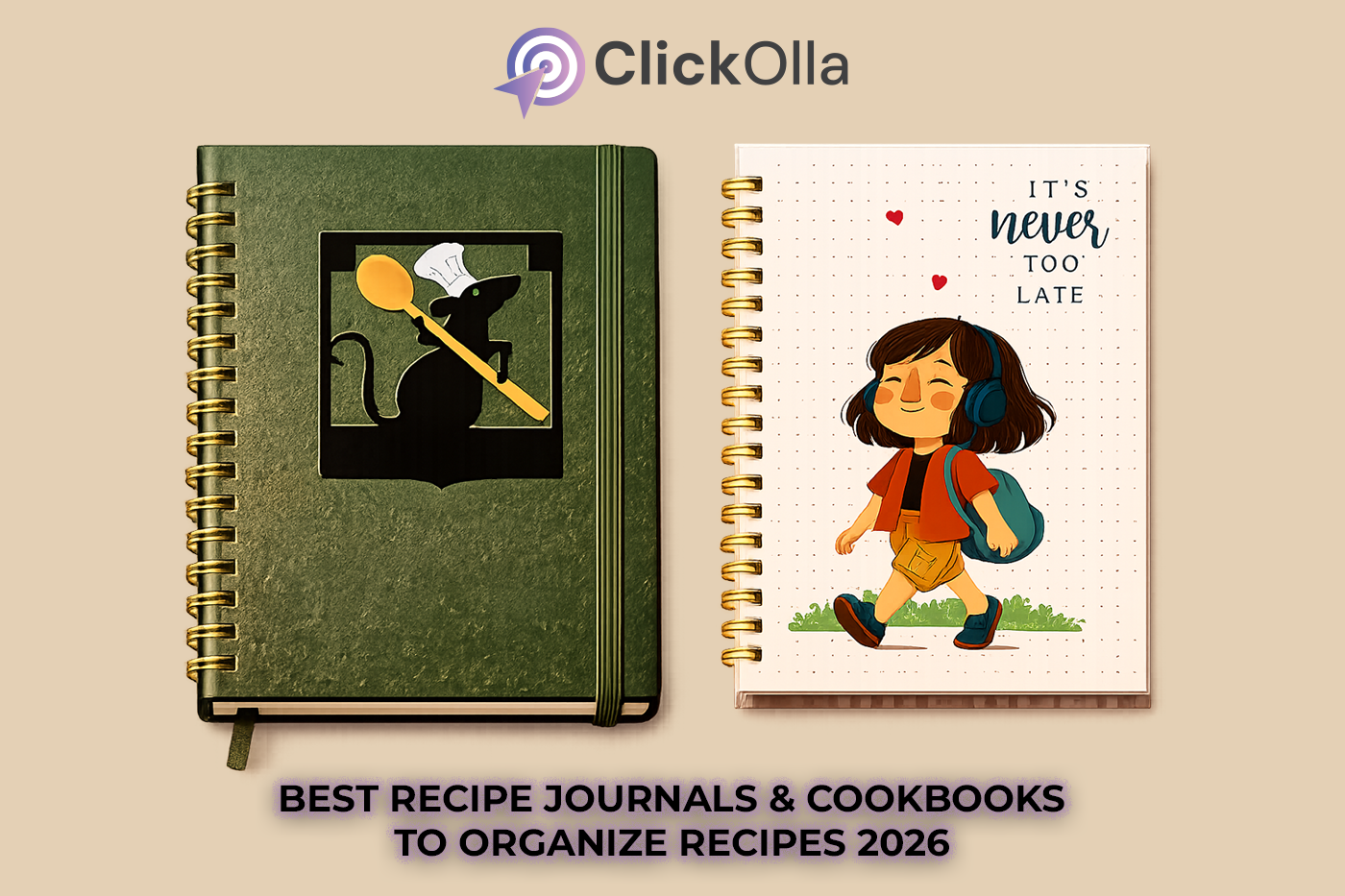 Best Recipe Journals & Cookbooks to Organize Recipes 2026