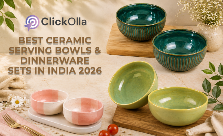Best Ceramic Serving Bowls & Dinnerware Sets in India 2026