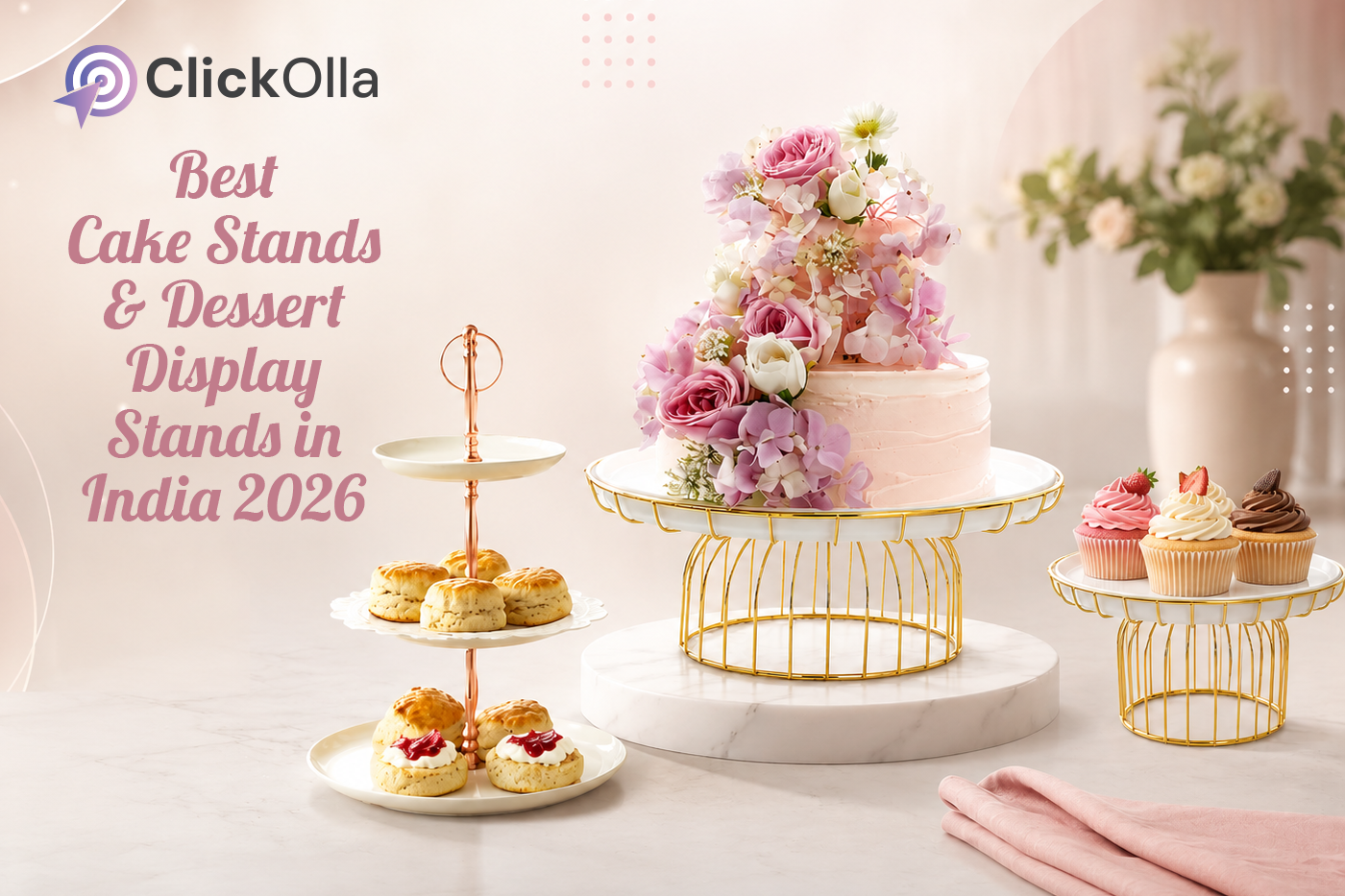 Best Cake Stands & Dessert Display Stands in India 2026