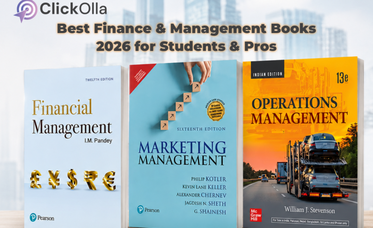 Best Finance & Management Books 2026 for Students & Pros