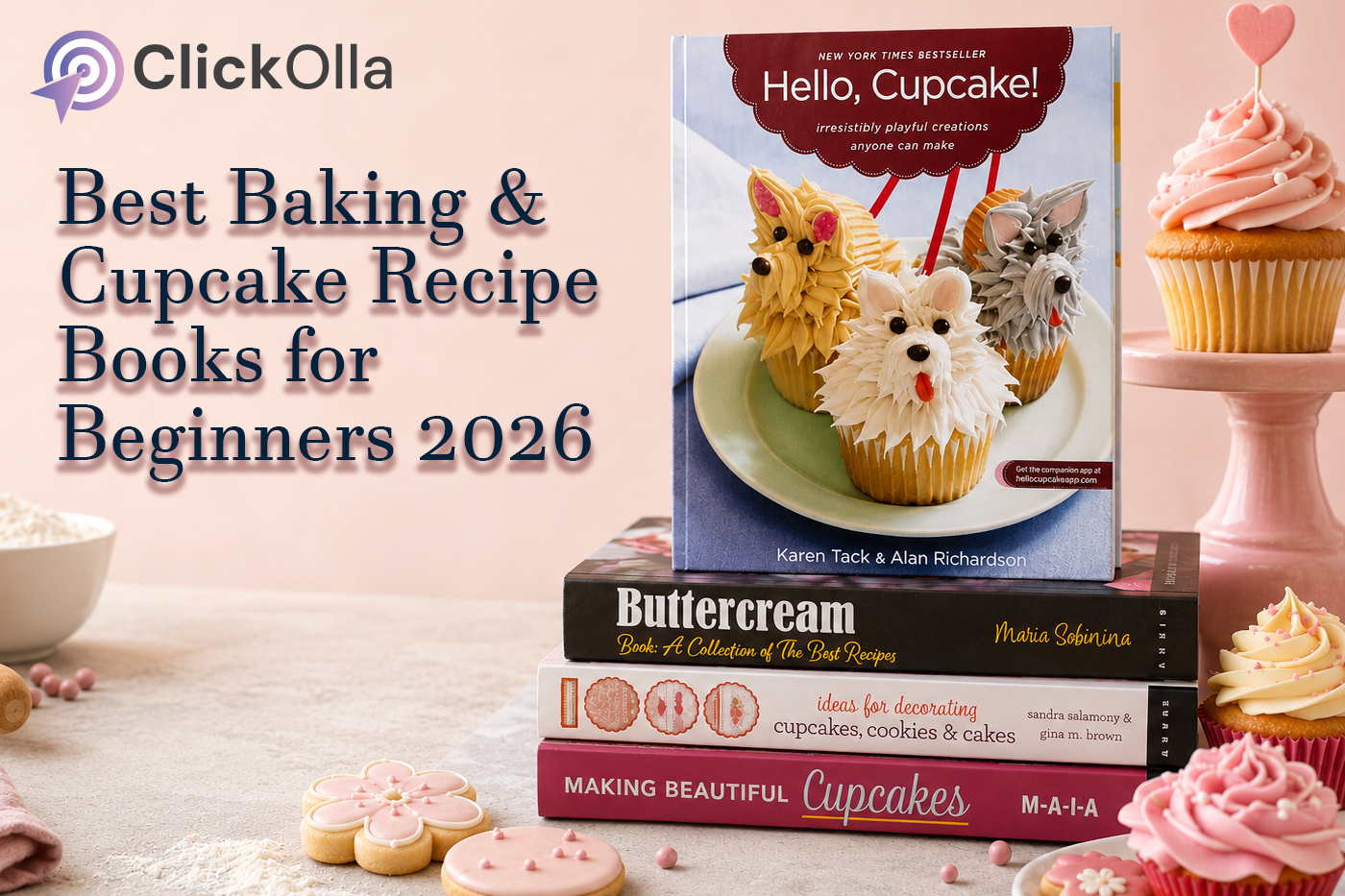 Best Baking & Cupcake Recipe Books for Beginners 2026