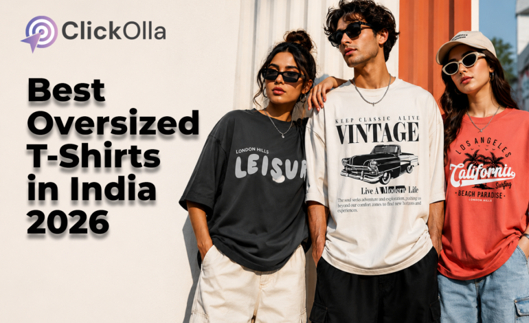 Best Oversized T-Shirts in India 2026