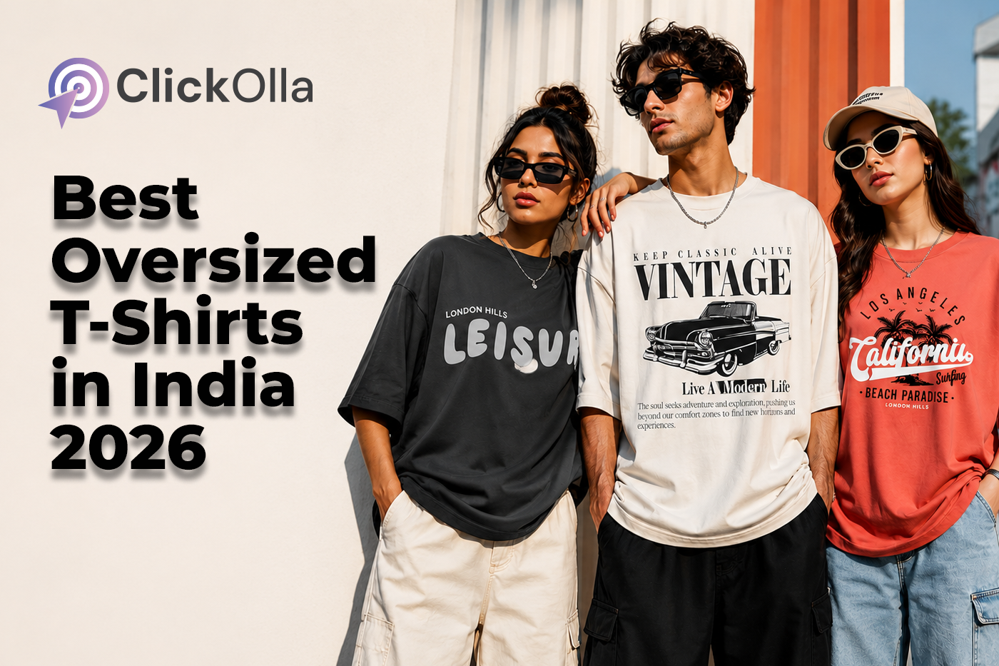 Best Oversized T-Shirts in India 2026