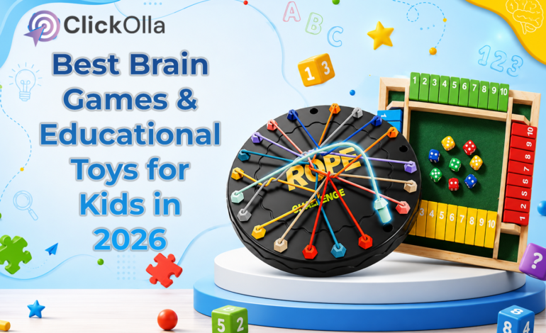 Best Brain Games & Educational Toys for Kids in 2026