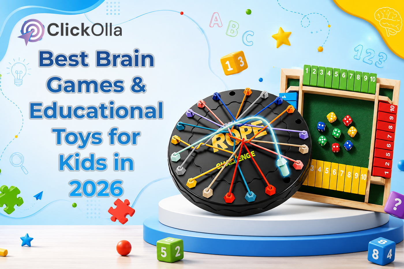 Best Brain Games & Educational Toys for Kids in 2026