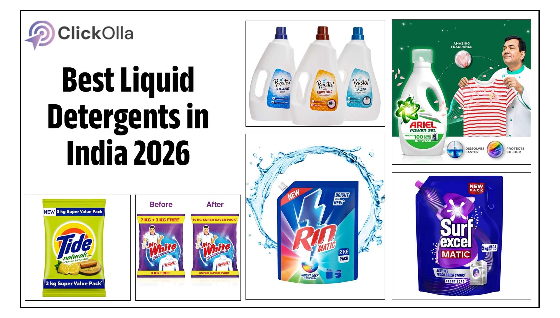 Best Liquid Detergents in India 2026