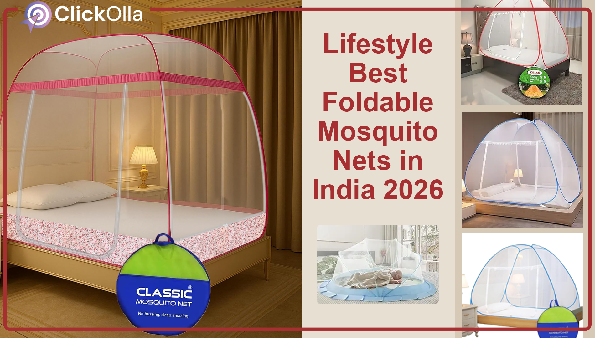 Best Foldable Mosquito Nets in India 2026