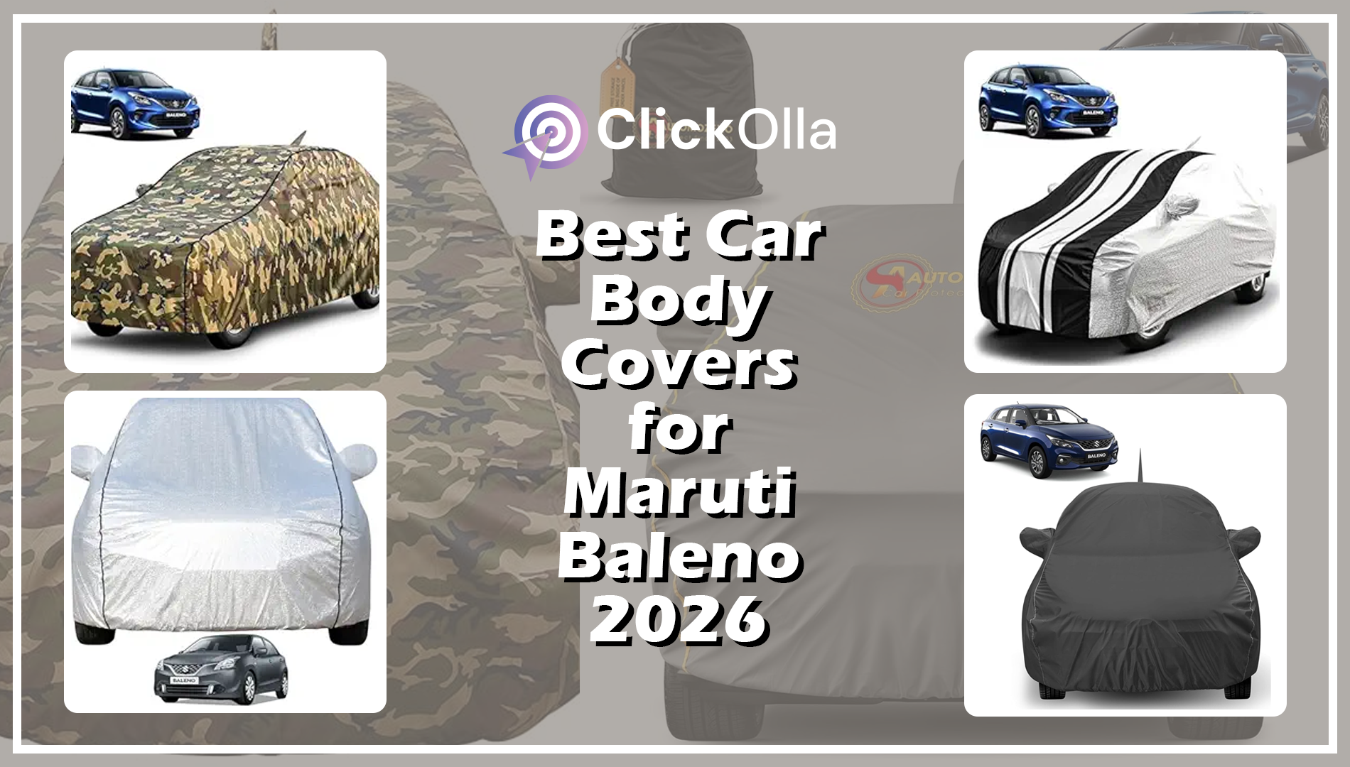 Best Car Body Covers for Maruti Baleno 2026
