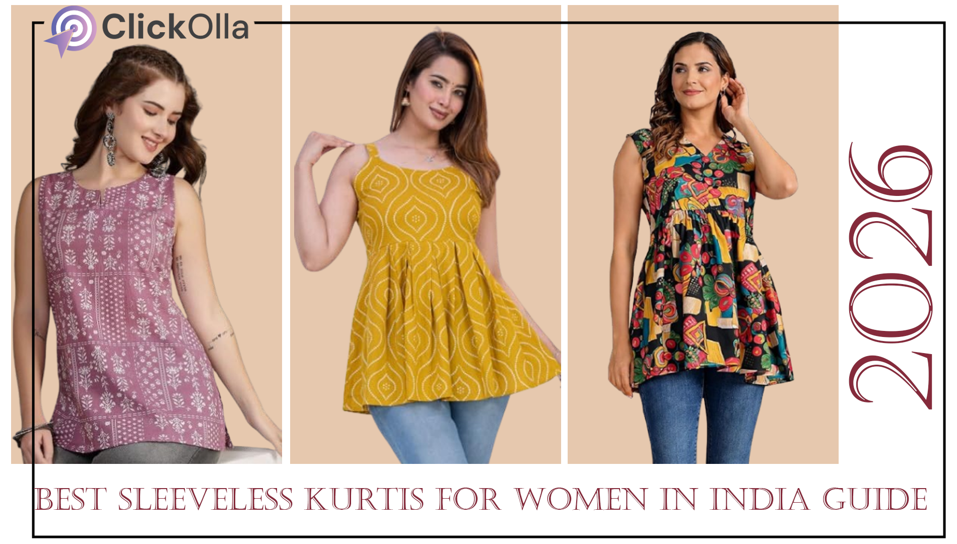 Best Sleeveless Kurtis for Women in India 2026 Guide