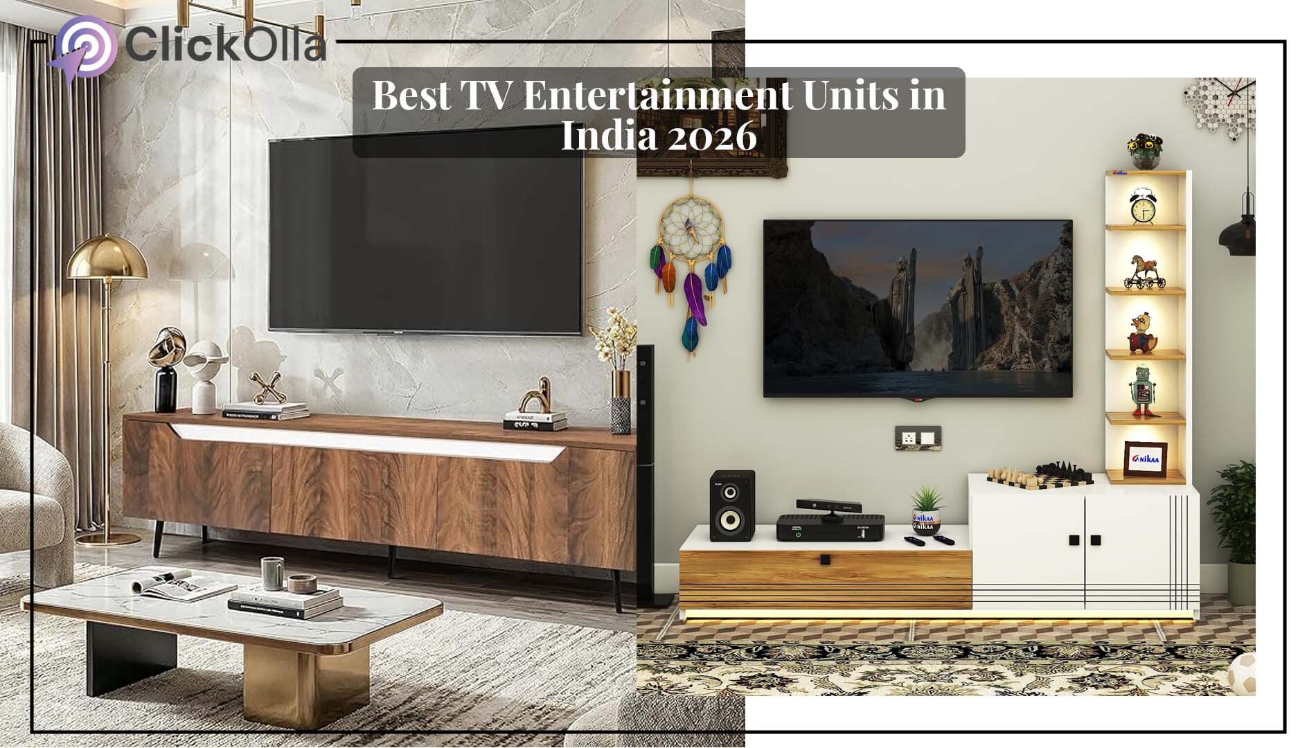 Best TV Entertainment Units in India 2026