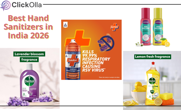 Best Hand Sanitizers in India 2026