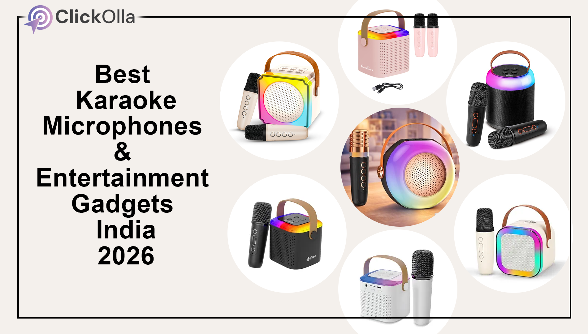 Best Karaoke Microphones & Entertainment Gadgets India 2026