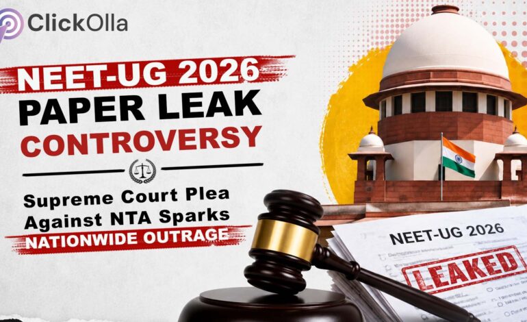 NEET-UG 2026 Paper Leak Controversy: Supreme Court Plea Against NTA Sparks Nationwide Outrage