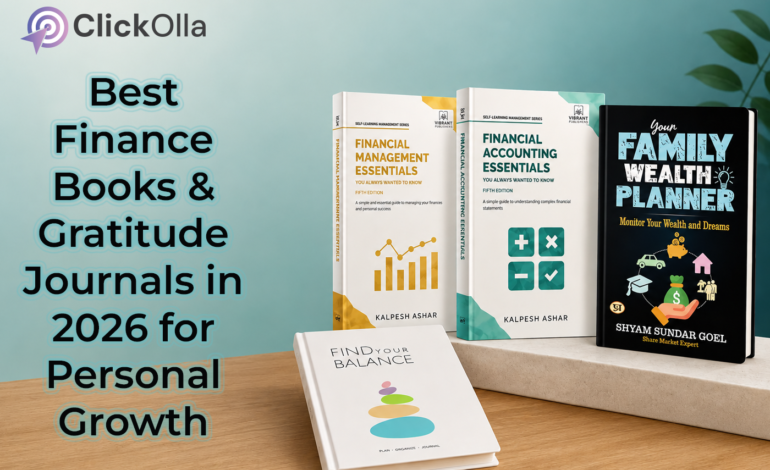 Best Finance Books & Gratitude Journals in 2026 for Personal Growth