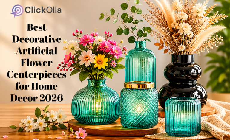Best Decorative Artificial Flower Centerpieces for Home Decor 2026