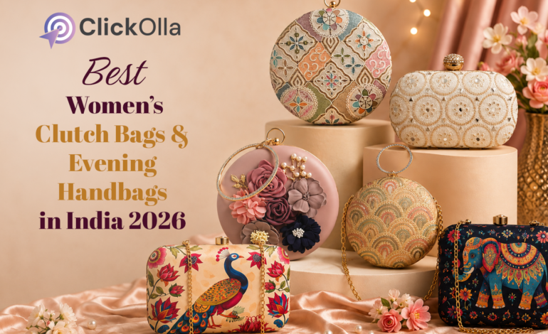 Best Women’s Clutch Bags & Evening Handbags in India 2026