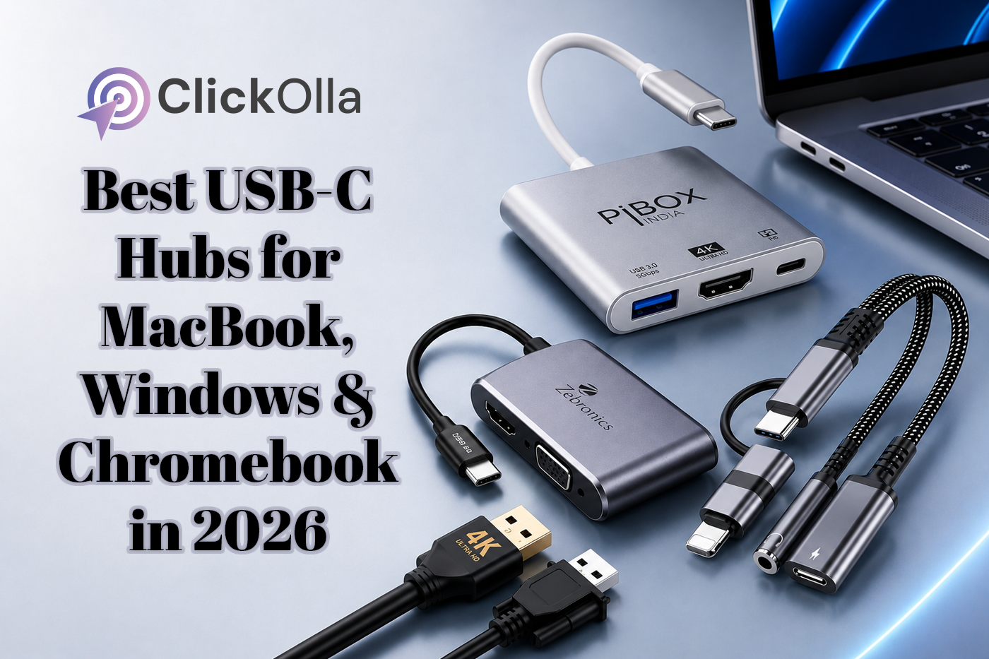 Best USB-C Hubs for MacBook, Windows & Chromebook in 2026