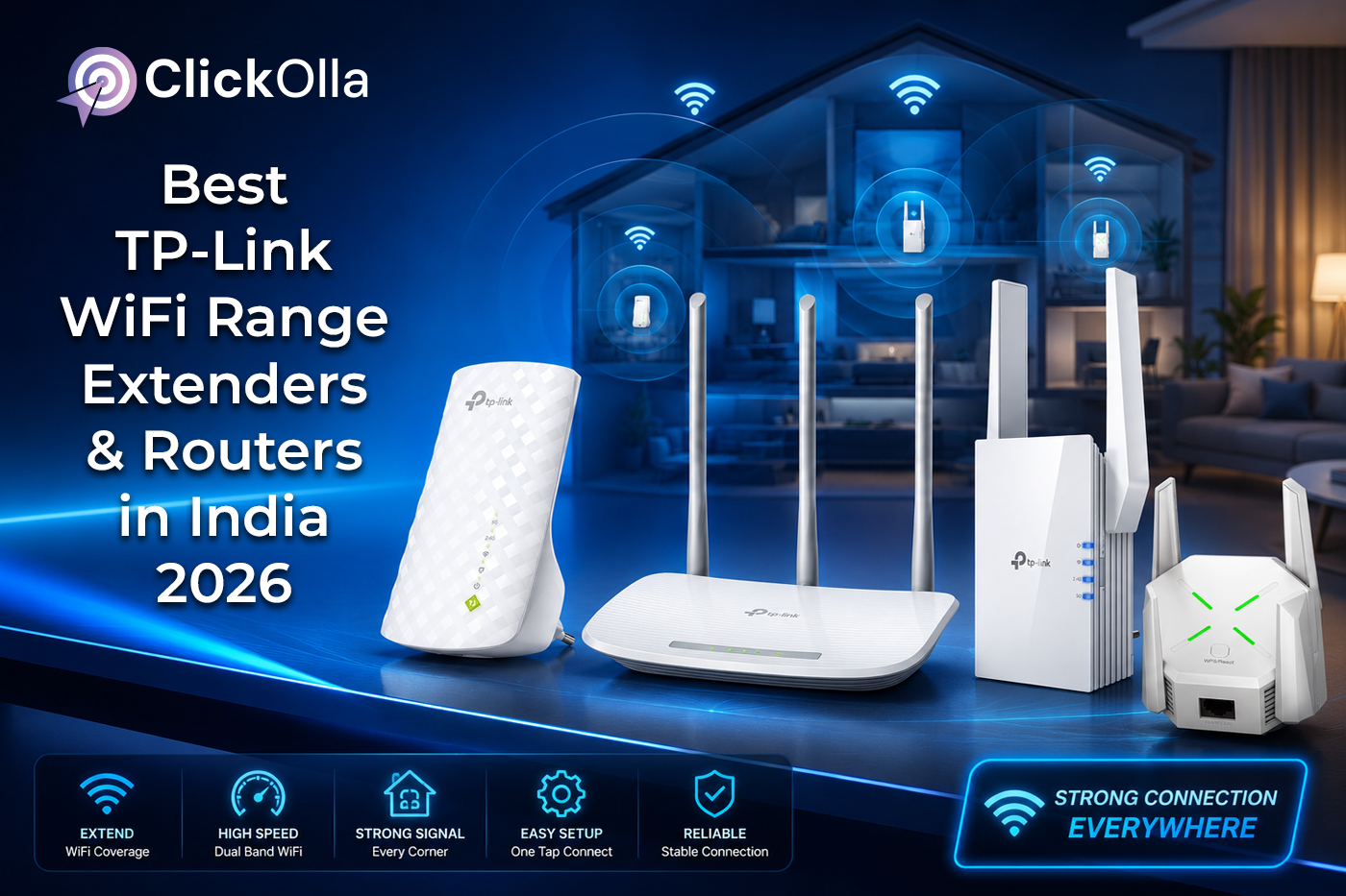 Best TP-Link WiFi Range Extenders & Routers in India 2026