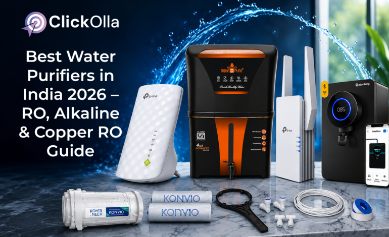 Best Water Purifiers in India 2026 – RO, Alkaline & Copper RO Guide