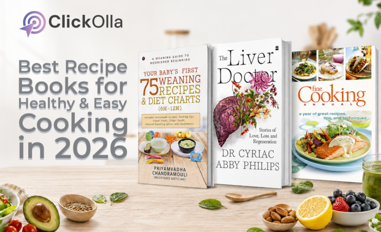 Best Recipe Books for Healthy & Easy Cooking in 2026