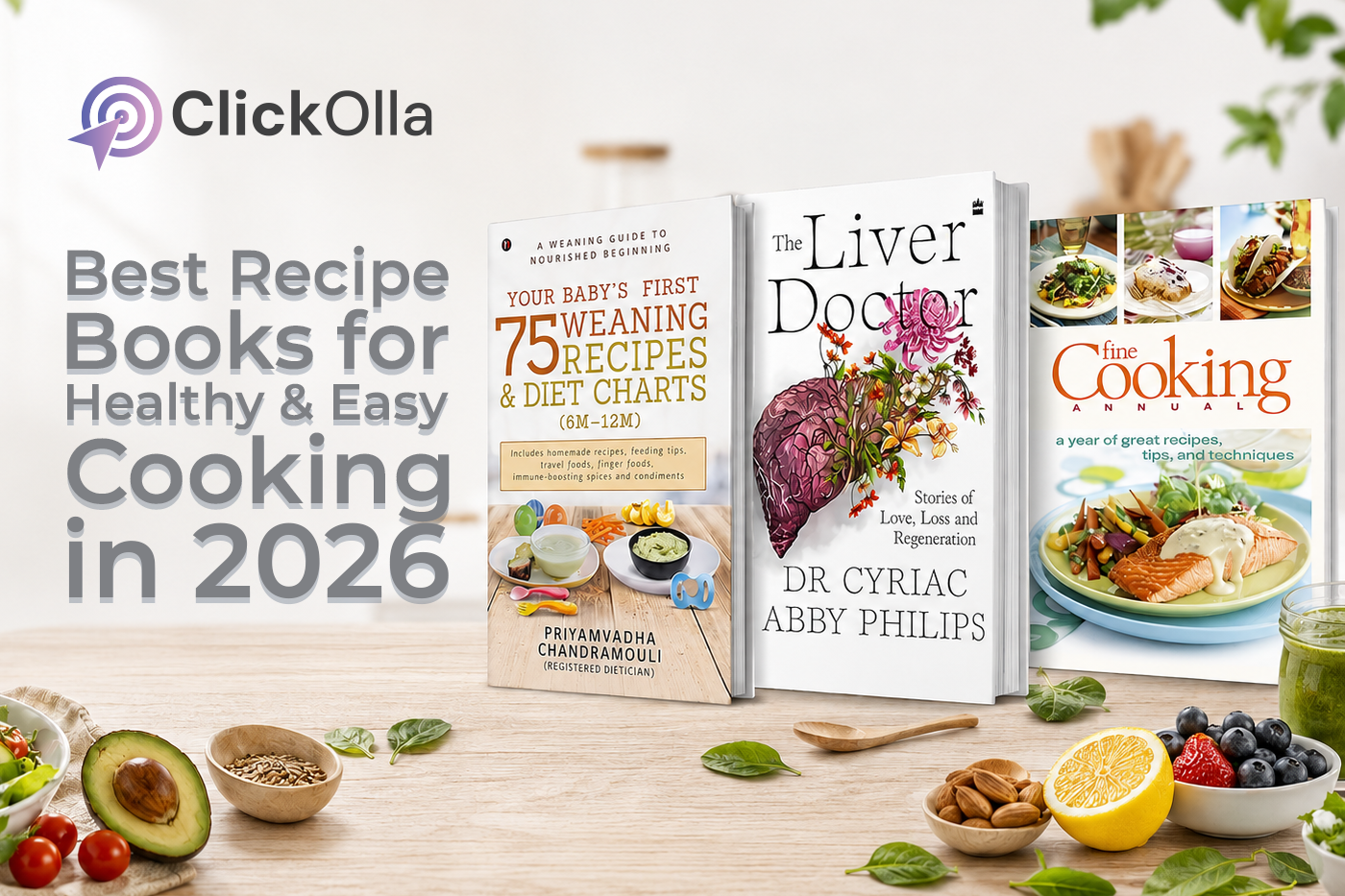 Best Recipe Books for Healthy & Easy Cooking in 2026