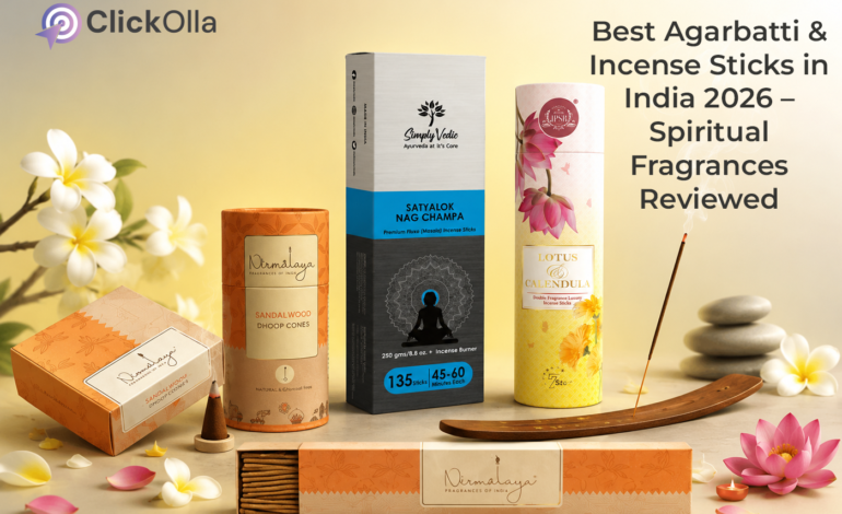 Best Agarbatti & Incense Sticks in India 2026 – Spiritual Fragrances Reviewed