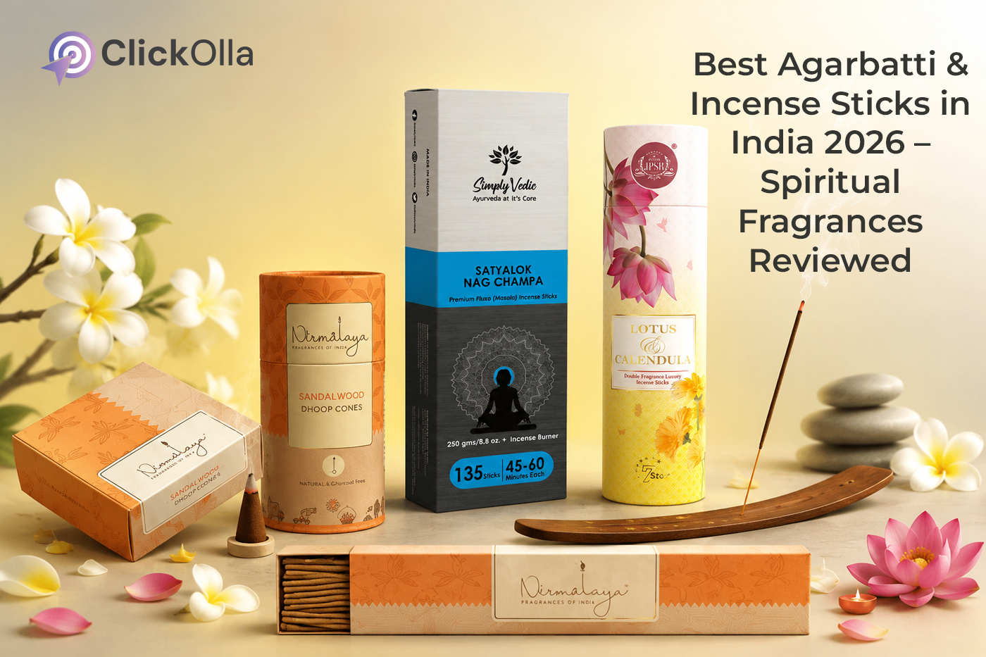 Best Agarbatti & Incense Sticks in India 2026 – Spiritual Fragrances Reviewed
