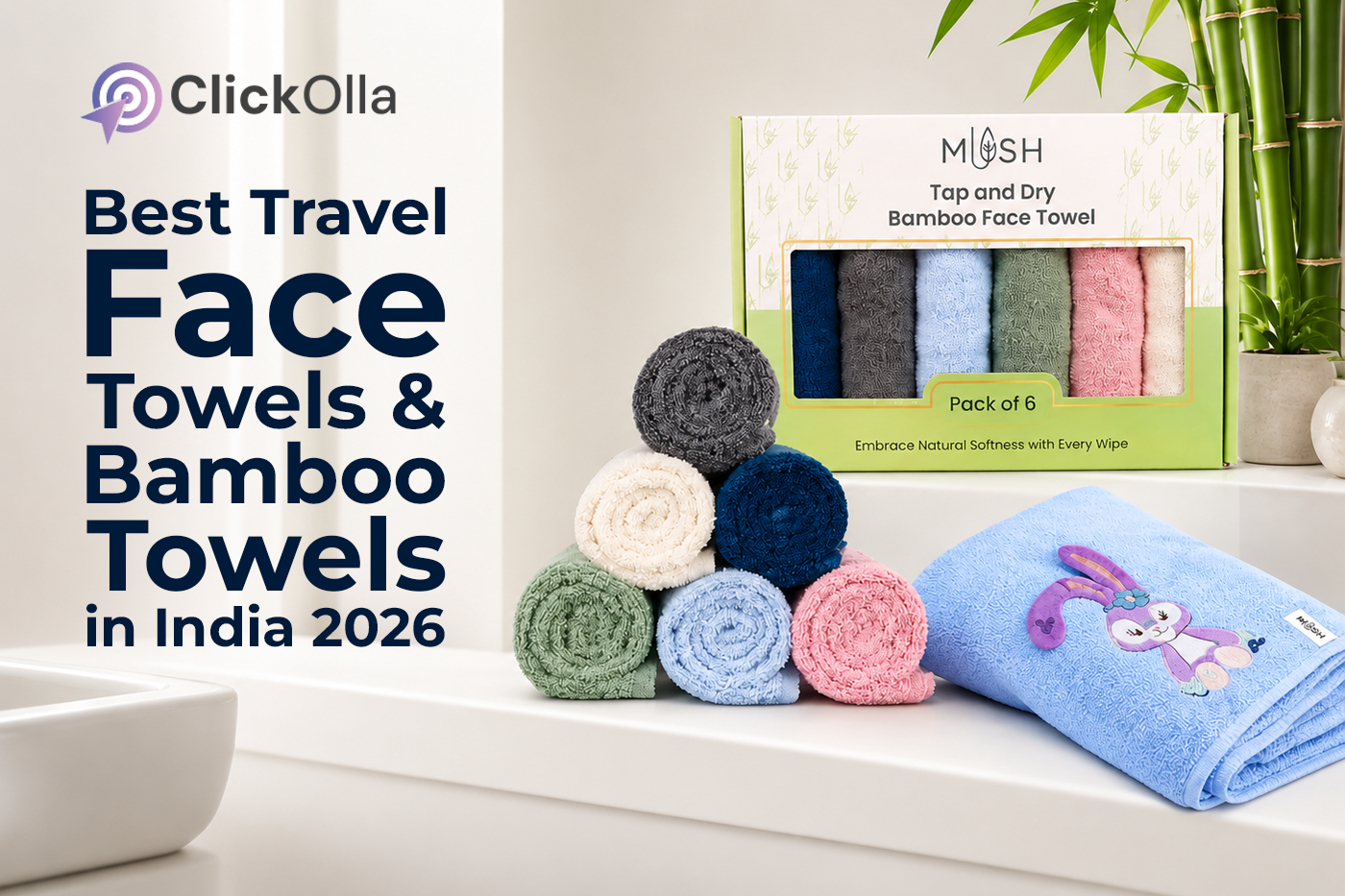 Best Travel Face Towels & Bamboo Towels in India 2026