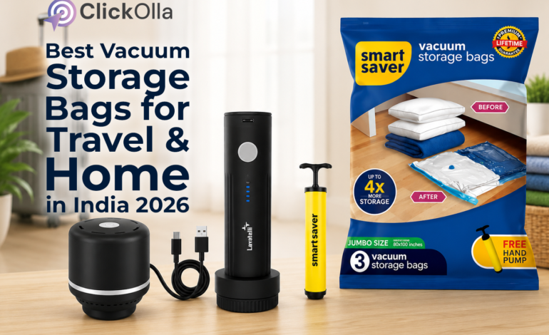 Best Vacuum Storage Bags for Travel & Home in India 2026