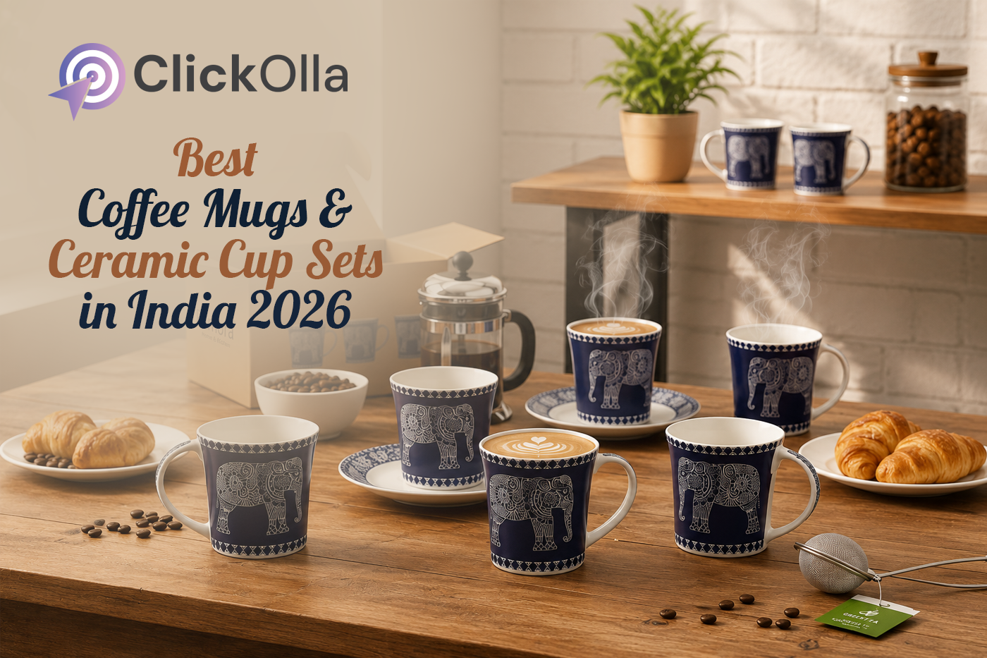 Best Coffee Mugs & Ceramic Cup Sets in India 2026
