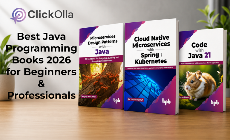 Best Java Programming Books 2026 for Beginners & Professionals
