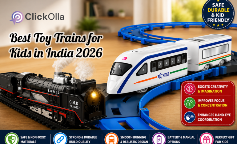 Best Toy Trains for Kids in India 2026