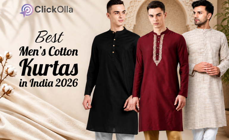 Best Men’s Cotton Kurtas in India 2026