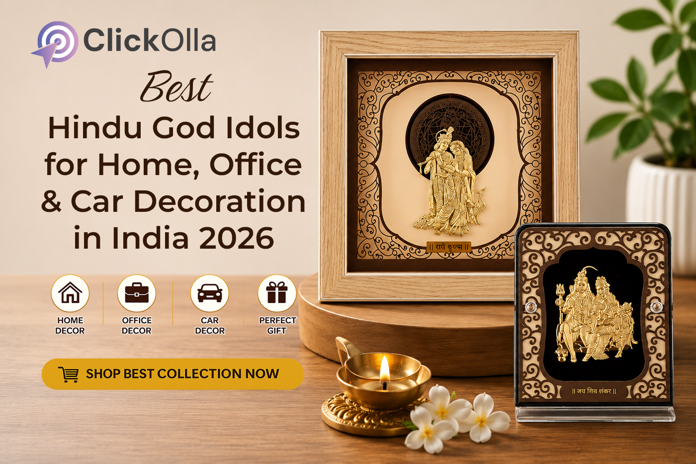 Best Hindu God Idols for Home, Office & Car Decoration in India 2026