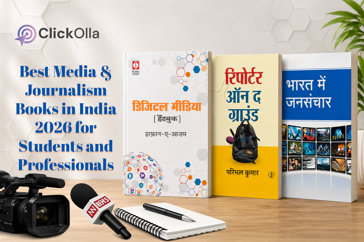 Best Media & Journalism Books in India 2026 for Students and Professionals