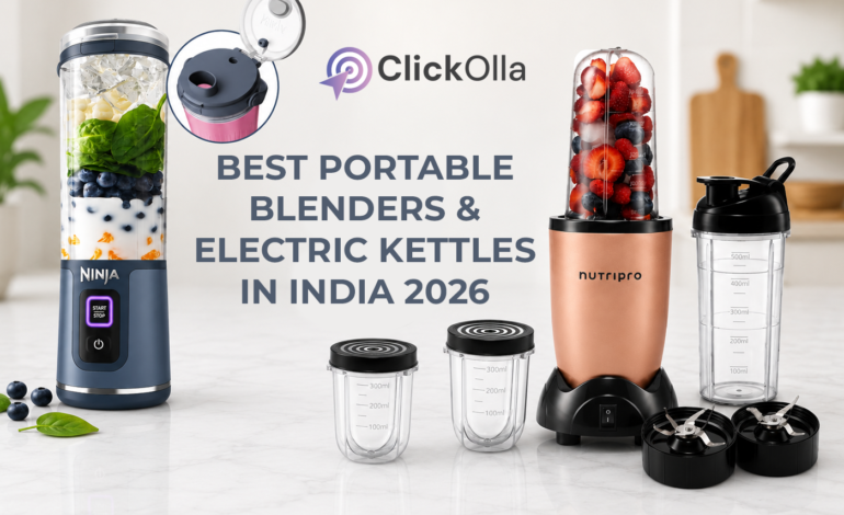 Best Portable Blenders & Electric Kettles in India 2026