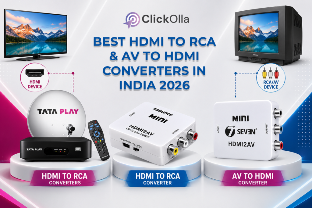 Best HDMI to RCA & AV to HDMI Converters in India 2026