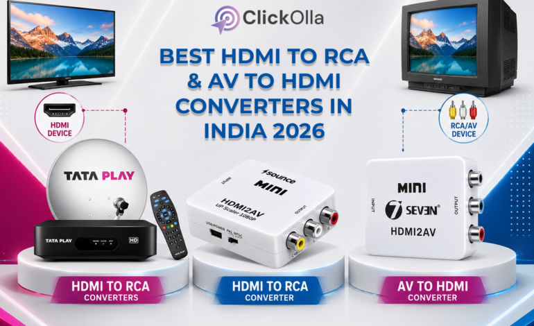Best HDMI to RCA & AV to HDMI Converters in India 2026