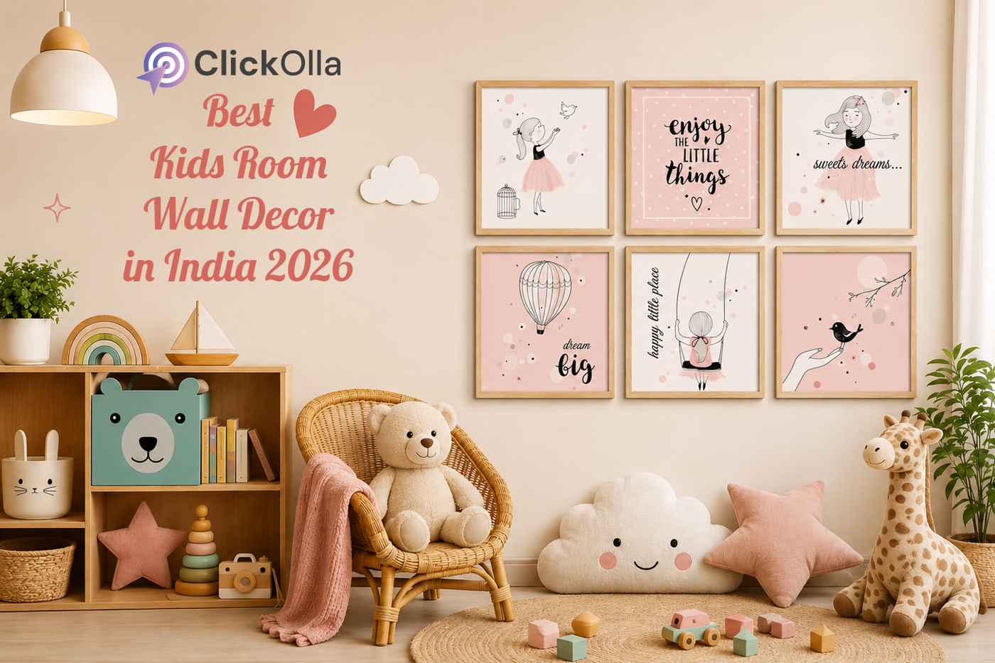 Best Kids Room Wall Decor in India 2026