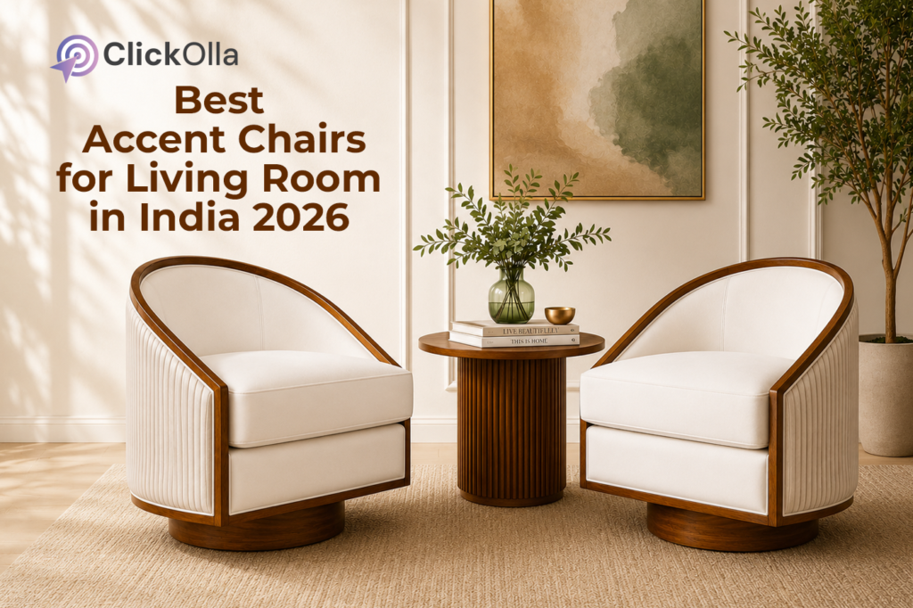 Best Accent Chairs for Living Room in India 2026